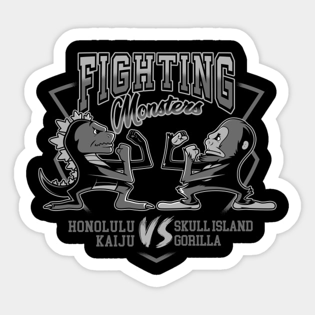 Fighting Monsters Sticker by JayHai